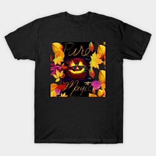 Pure Magic Glitched Jack O'Lantern T-Shirt